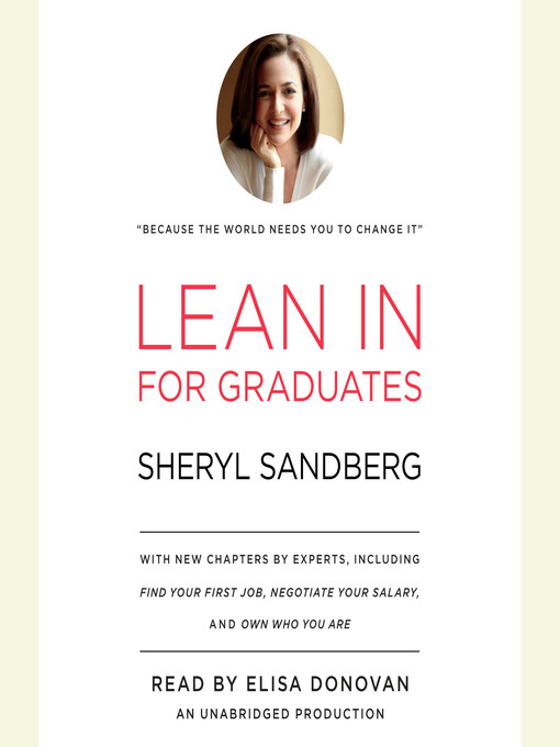 Title details for Lean In for Graduates by Sheryl Sandberg - Available